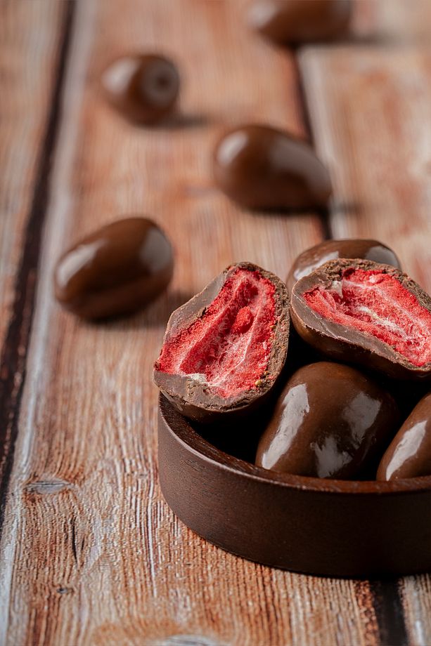 Chocolate Covered Freeze-Dried Fruit β 5-Piece Premium Gift Set