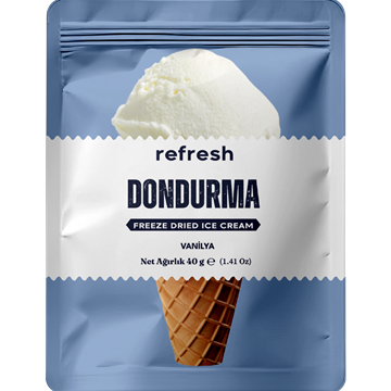 🍦 Freeze-Dried Vanilla Ice Cream – 10-Pack (10 x 40g)