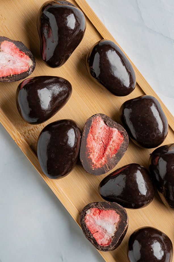 Chocolate Covered Freeze-Dried Fruit – 5-Piece Premium Gift Set