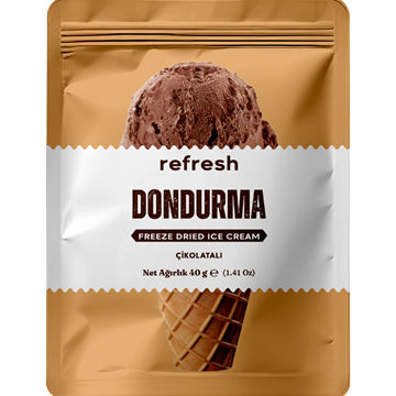 🍫 Freeze-Dried Cocoa Ice Cream – 10-Pack (10 x 40g)