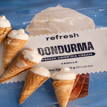 🍦 Freeze-Dried Vanilla Ice Cream – 10-Pack (10 x 40g)