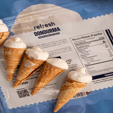 🍦 Freeze-Dried Vanilla Ice Cream – 10-Pack (10 x 40g)