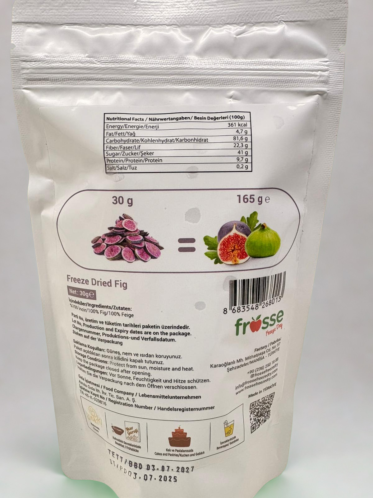 Yellow Fruits Box | Freeze Dried | 10-Pack Natural Dried Fruit Snack