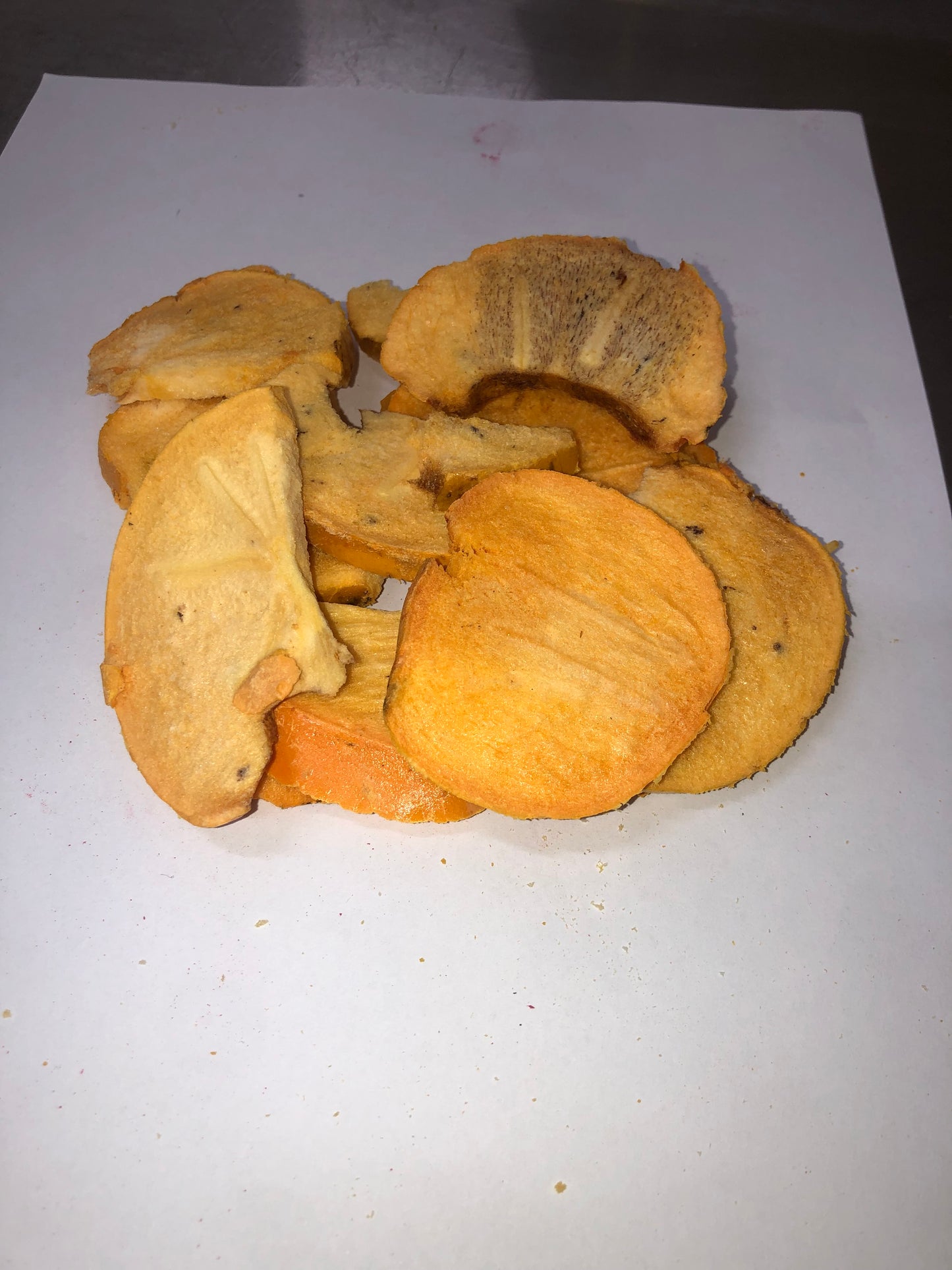 Persimmon Crisps | Freeze Dried Fruit Chips | 10-Pack Natural Snack
