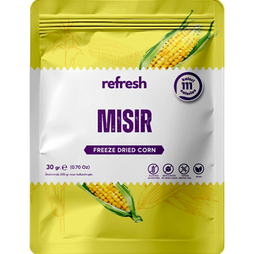 Freeze-Dried Sweet Corn – 10-Pack | Crispy, Natural, No Additives Snack (10 x 30g)