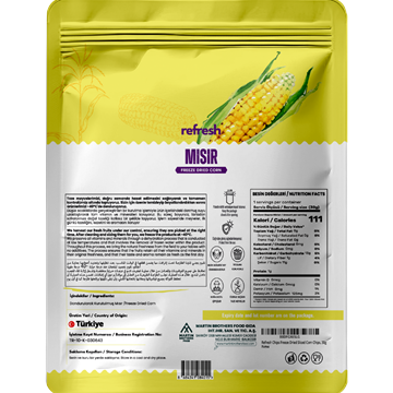 Freeze-Dried Sweet Corn – 10-Pack | Crispy, Natural, No Additives Snack (10 x 30g)