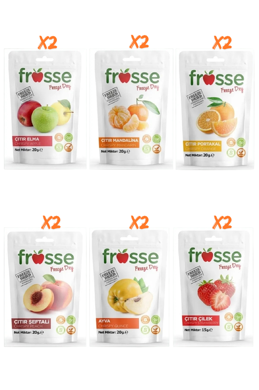 Mixed Tasting Pack - Freeze Dried - Directly from the Manufacturer (12-Pack)