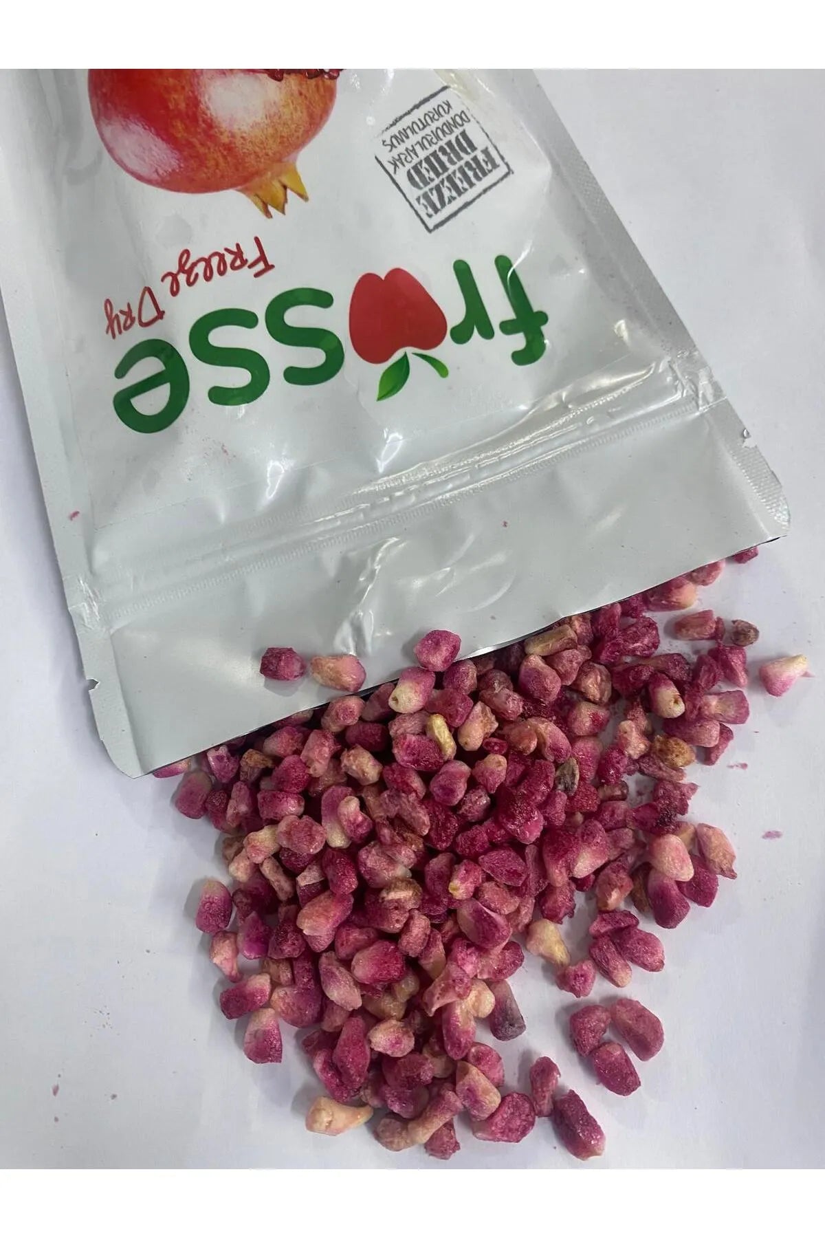Pomegranate Crisps | Freeze Dried Fruit Chips | 10 x 40g Natural Snack Pack