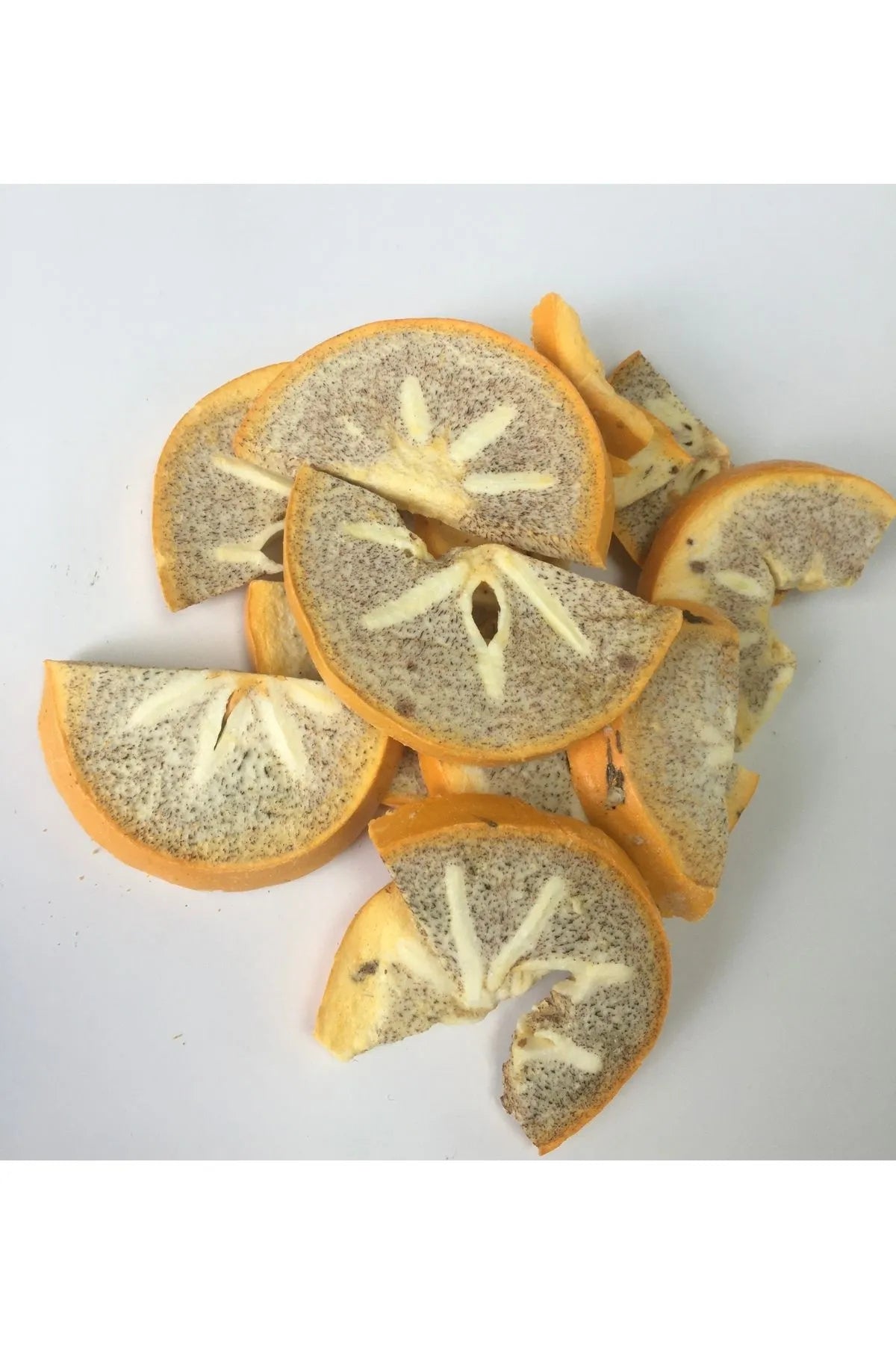 Persimmon Crisps | Freeze Dried Fruit Chips | 10-Pack Natural Snack
